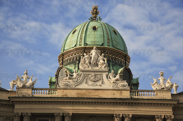 Dome of the Hofburg Palace. Photo : Bennett Dean