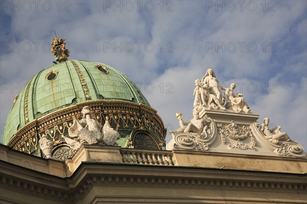 Hofburg Palace domed roof detail. Photo : Bennett Dean