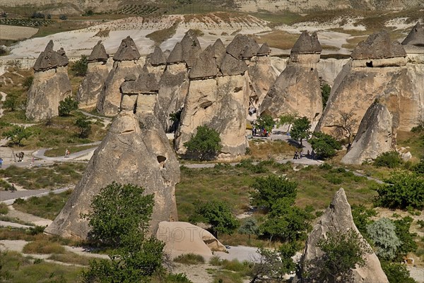 Pasabag. Volcanic tufa landscape with multiple group of fairy chimney rock formations. Photo: Hugh Rooney