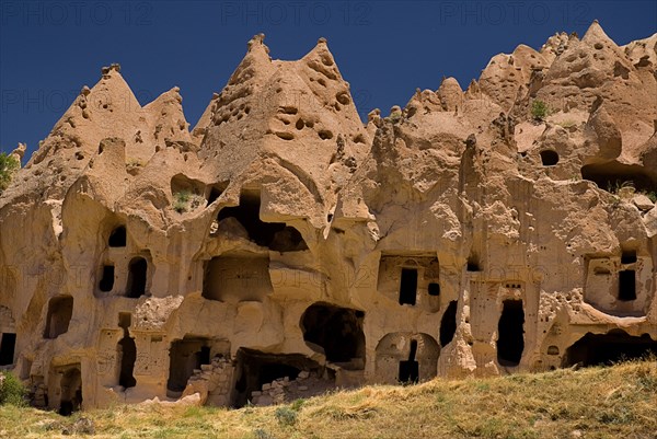 Zelve Open Air Museum. Abandoned homes of monastic cave town inhabited until 1952 when the valley was deemed too dangerous to live in any more. Photo: Hugh Rooney