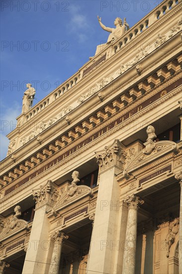 Hofburg Theatre exterior detail. Photo : Bennett Dean