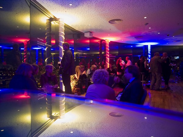 St James Gate Gravity Bar at the top of the Guinness Storehouse visitor attraction. Photo : Stephen Rafferty