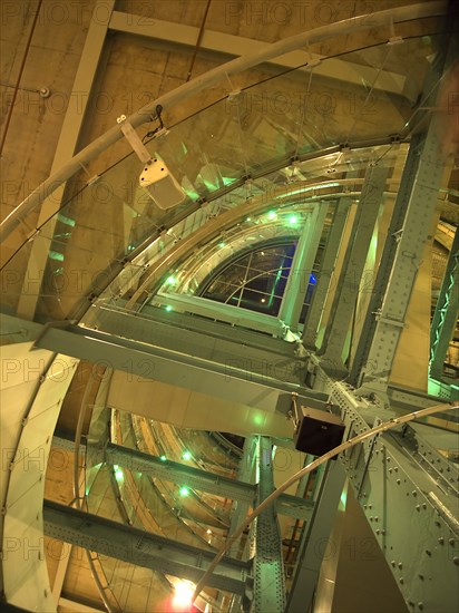 St James Gate view up through the Guinness Storehouse visitor attraction. Photo: Stephen Rafferty