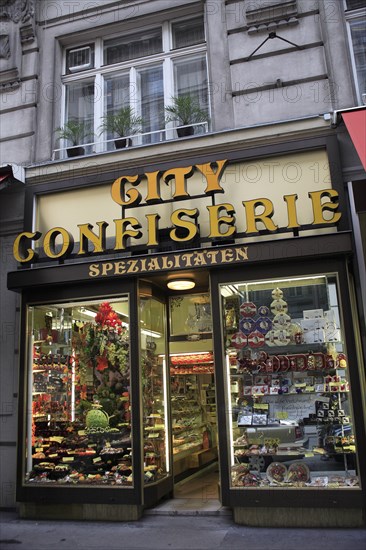 Confectionary shop exterior. Photo: Bennett Dean