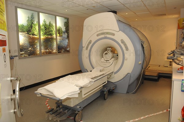 Mri Scanner in a Scottish hospital. Photo: Steve Lindridge