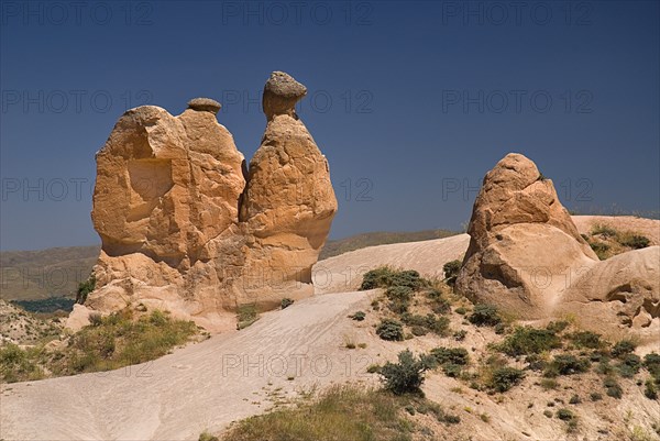 The Camel rock formation in Devrent Valley also known as Imaginery Valley or Pink Valley. Photo : Hugh Rooney