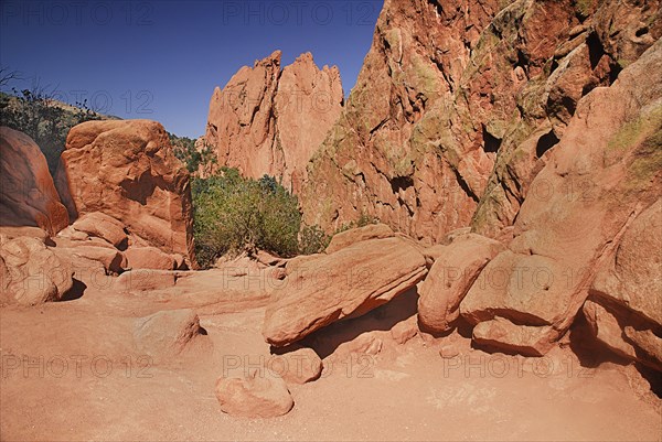 USA, Colorado, Colorado Springs, Garden of the Gods public park. 
Photo : Hugh Rooney