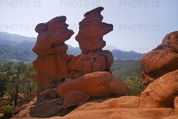 USA, Colorado, Colorado Springs, Garden of the Gods public park. 
Photo : Hugh Rooney