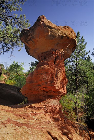 USA, Colorado, Colorado Springs, Garden of the Gods public park. 
Photo : Hugh Rooney