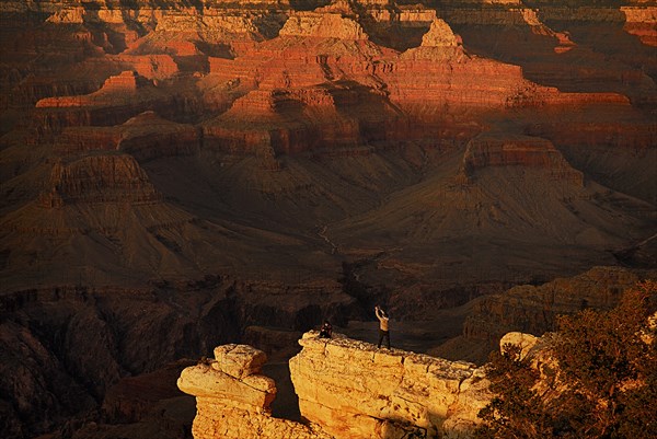 USA, Arizona, Grand Canyon, South Rim view from Yavapai Point. 
Photo : Hugh Rooney