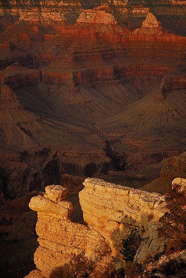 USA, Arizona, Grand Canyon, South Rim view from Yavapai Point. 
Photo : Hugh Rooney