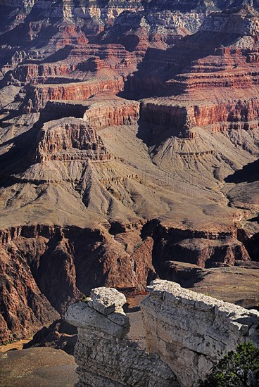 USA, Arizona, Grand Canyon, South Rim view from Yavapai Point. 
Photo : Hugh Rooney