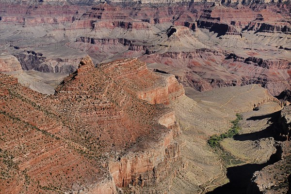 USA, Arizona, Grand Canyon, South Rim view from Yavapai Point. 
Photo : Hugh Rooney