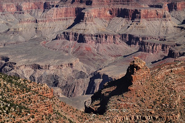 USA, Arizona, Grand Canyon, South Rim view from Yavapai Point. 
Photo : Hugh Rooney