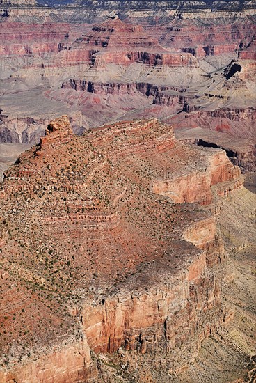 USA, Arizona, Grand Canyon, South Rim view from Yavapai Point. 
Photo : Hugh Rooney