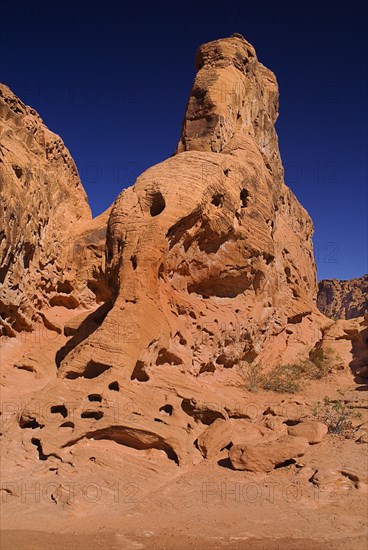 USA, Nevada, Valley of Fire State Park, Rock formations. 
Photo : Hugh Rooney