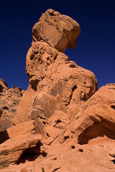 USA, Nevada, Valley of Fire State Park, Rock formations. 
Photo : Hugh Rooney