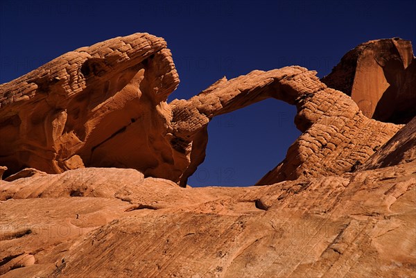 USA, Nevada, Valley of Fire State Park, Rock formations. 
Photo : Hugh Rooney