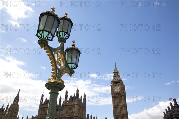 England, London, Westminster Houses of Parliament Clock Tower better known as Big Ben. Stephen Rafferty. 
Photo : Stephen Rafferty
