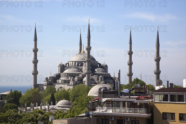 Turkey, Istanbul, Sultanahmet Camii Blue Mosque. 
Photo : Stephen Rafferty