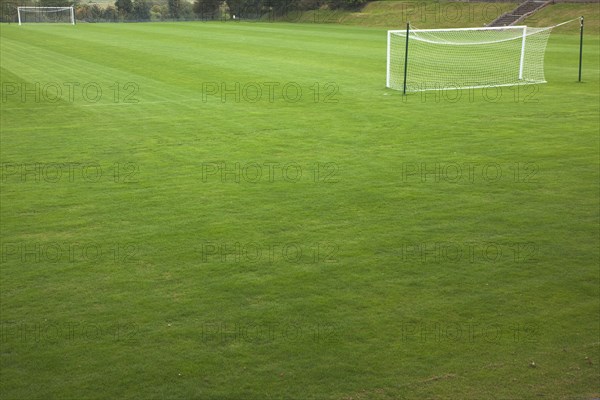 Sport, Football, Soccer, Empty practice pitches. 
Photo : Stephen Rafferty