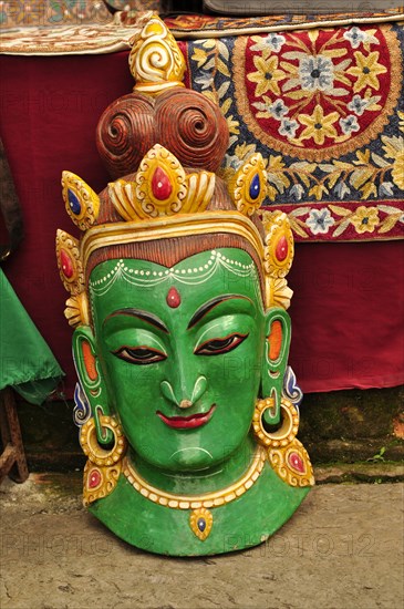 PAPIER MACHE MASKS OF DEMONS AND DEITIES -  FOLK ART OF NEPAL