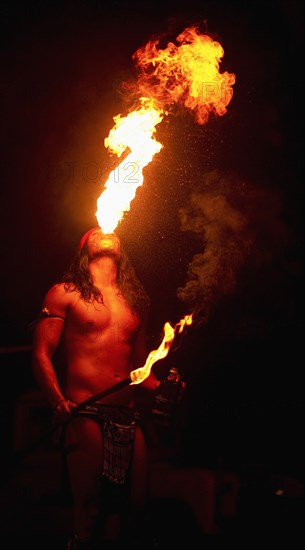 Fire Eating Tribals, Sarawak