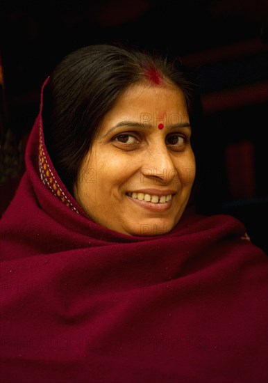 PORTRAIT OF A HINDU LADY