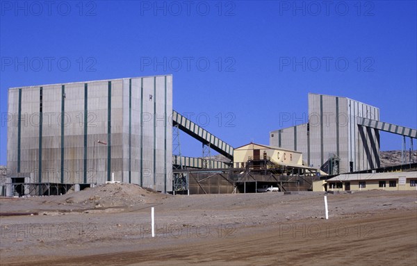 Namibia, Namib Naukluft desert, Diamond mine in the Diamond coast region of the Namib Naukluft desert. This area is owned by De Beers and is completely restricted. 
Photo : Adrian Arbib