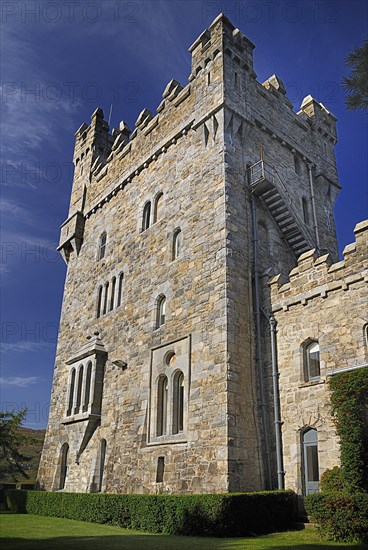 Ireland, County Donegal, Glenveagh National Park, Glenveagh Castle. 
Photo : Hugh Rooney