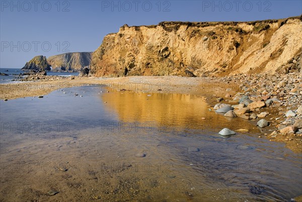 Ireland, County Waterford, Tramore, Kilfarrasy Beach and coastline. 
Photo : Hugh Rooney