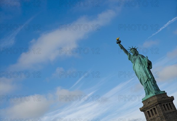 USA, New York, New York, Liberty Island the Statue of Liberty. 
Photo : Jon Burbank