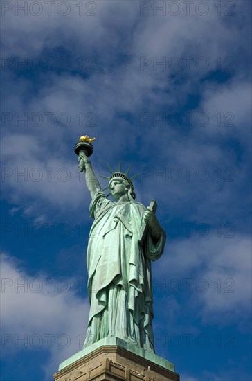 USA, New York, New York, Liberty Island the Statue of Liberty. 
Photo : Jon Burbank