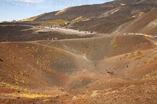 Italy, Sicily, Mount Etna, Volcano. Silvestri Crater. 
Photo : Mel Longhurst