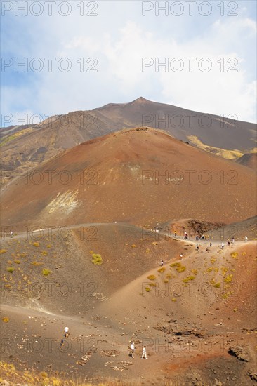 Italy, Sicily, Mount Etna, Volcano. Silvestri Crater. 
Photo : Mel Longhurst