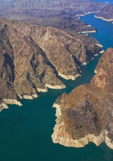 USA, Arizona, Lake Mead, Aerial view. 
Photo : Chris Penn