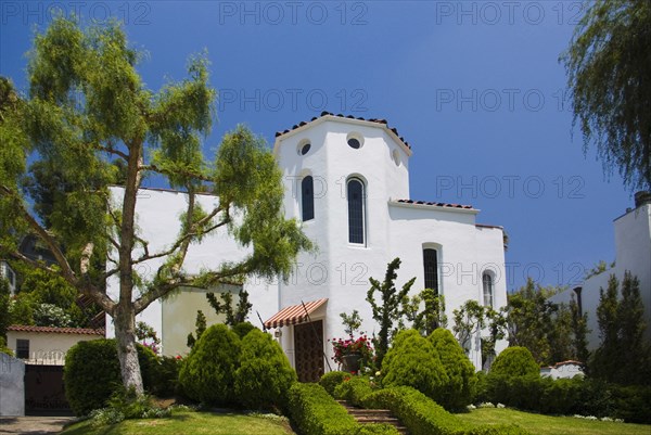 USA, California, Los Angeles, Typical house on Hollywood Boulevard. 
Photo : Chris Penn