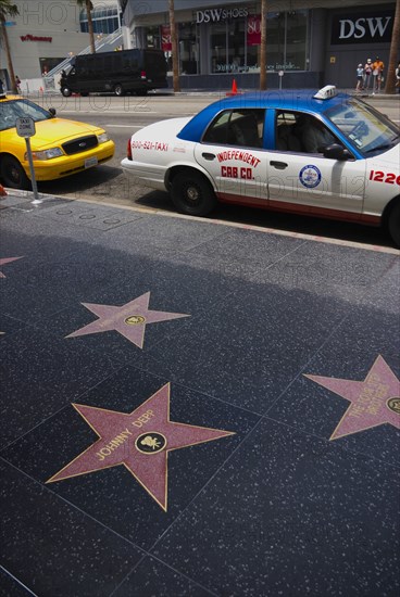 USA, California, Los Angeles, Hollywood Walk of Fame. 
Photo : Chris Penn