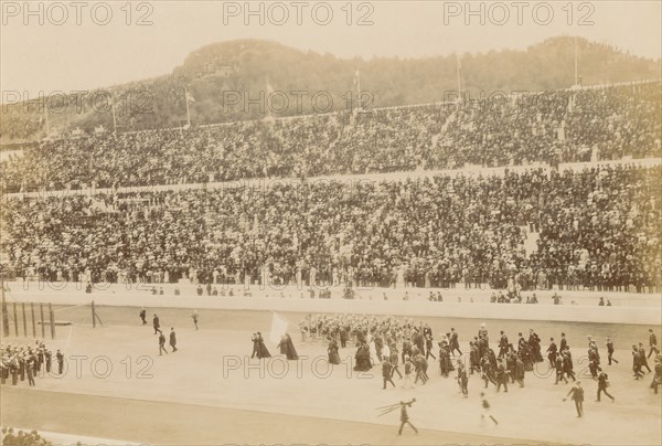 Jeux olympiques de 1896, cérémonie d'ouverture