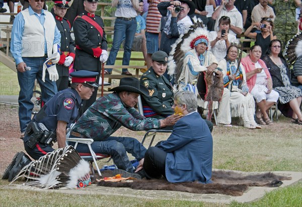 Canada's Prime Minister Stephen Harper