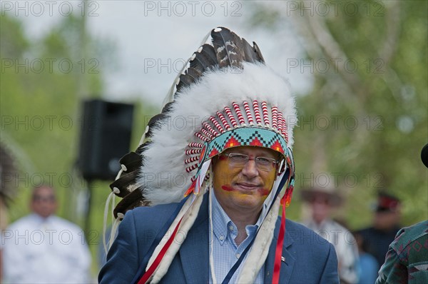 Canada's Prime Minister Stephen Harper