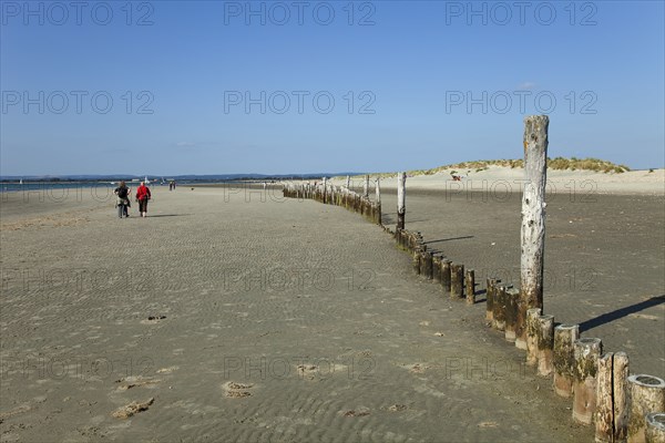 East Head sandy beach.