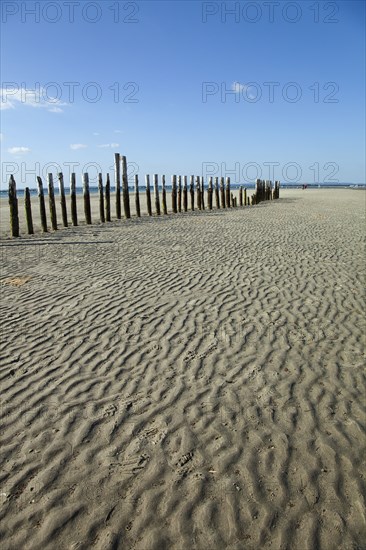 East Head sandy beach.