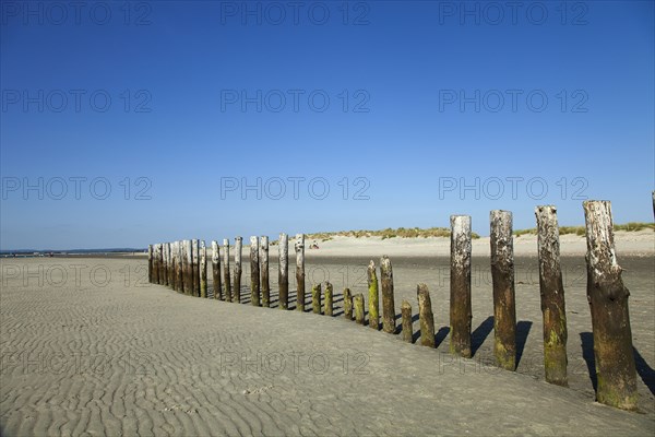 East Head sandy beach.