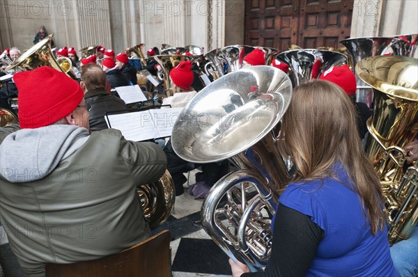 St Pauls Cathedral Tuba Carols an annual Christmas charitable musical performance.