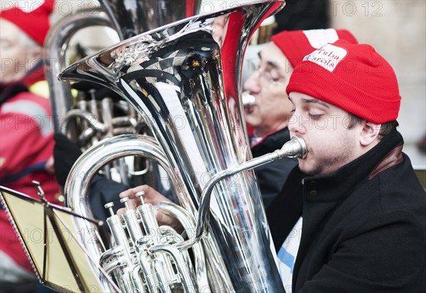 St Pauls Cathedral Tuba Carols an annual Christmas charitable musical performance.