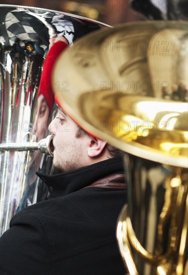 St Pauls Cathedral Tuba Carols an annual Christmas charitable musical performance.