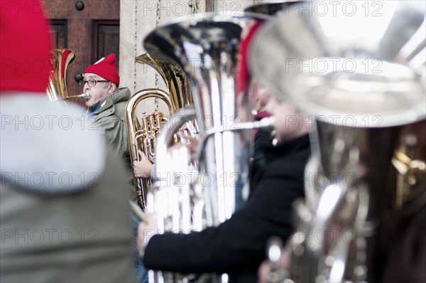 St Pauls Cathedral Tuba Carols an annual Christmas charitable musical performance.