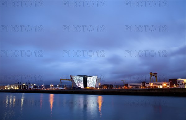 Titanic Quarter Visitor centre designed by Civic Arts & Eric R Kuhne