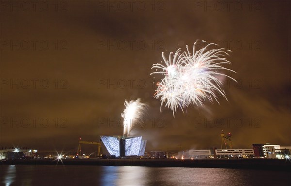 Titanic Quarter Visitor centre designed by Civic Arts & Eric R Kuhne